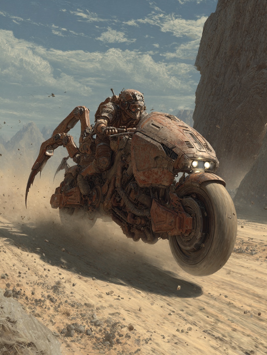 a biomechanical motorcycle inspired by crustacean ...