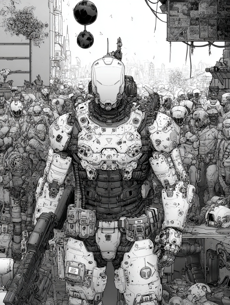 promotional recruitment poster to recruit new ai a...