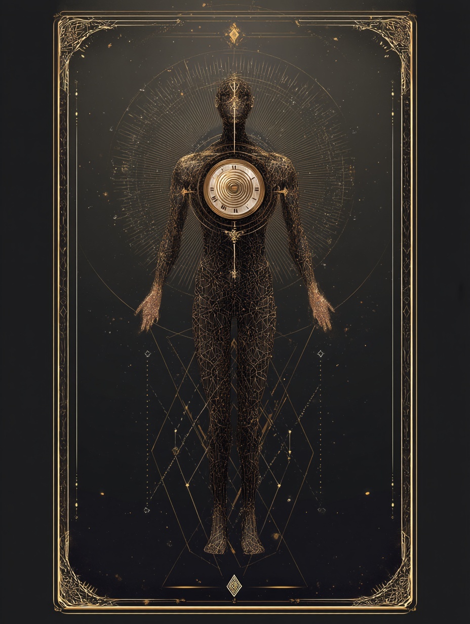 Minimalist vertical card (4:5 portrait). Non-human...