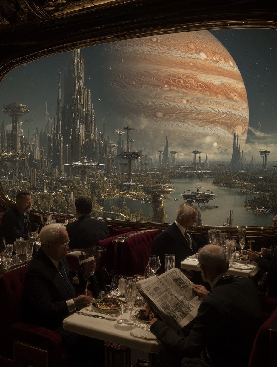 Ultra-realistic cinematic scene inside a luxurious...