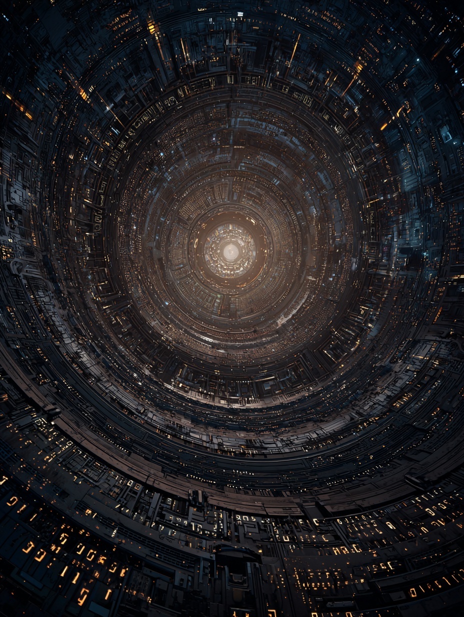 Classified document pages transforming into binary...