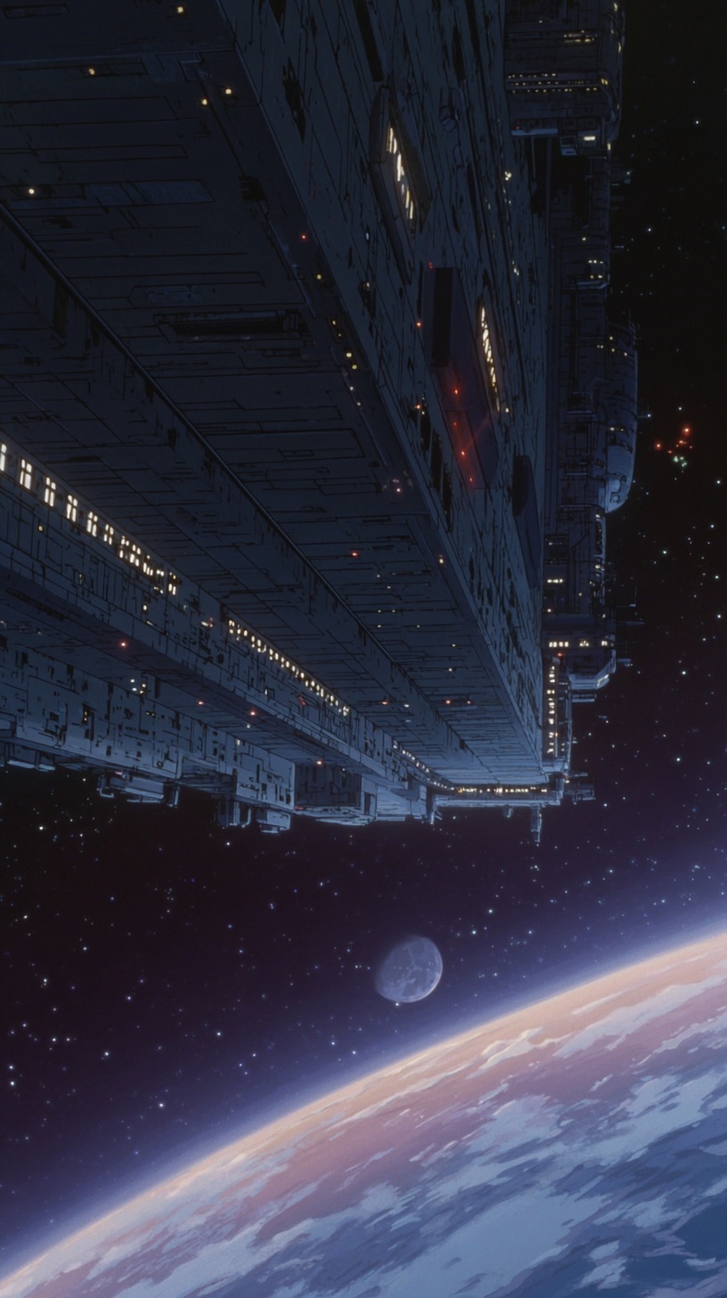 creengrab from the 1995 anime "Ghost in the shell"...