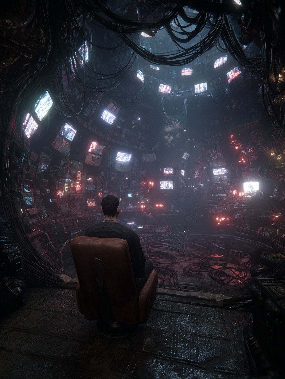 interior: claustrophobic synthetic inside giant he...