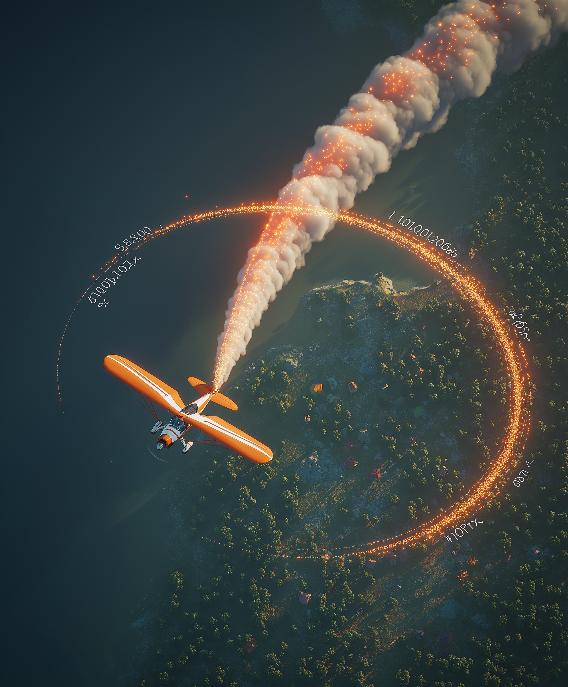 A cinematic motion ad inspired by Aviator game. An...