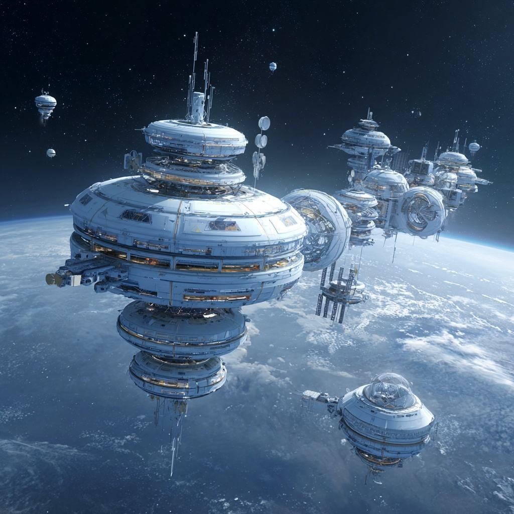 autonomously self-assembling space architecture / ...