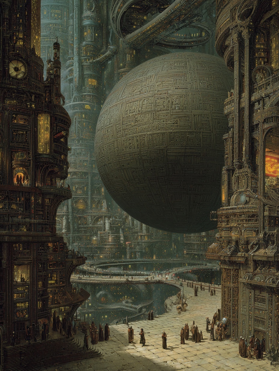 4k COMPLEX, ORIGINAL, WARPDRIVE, style Greg Rutkow...