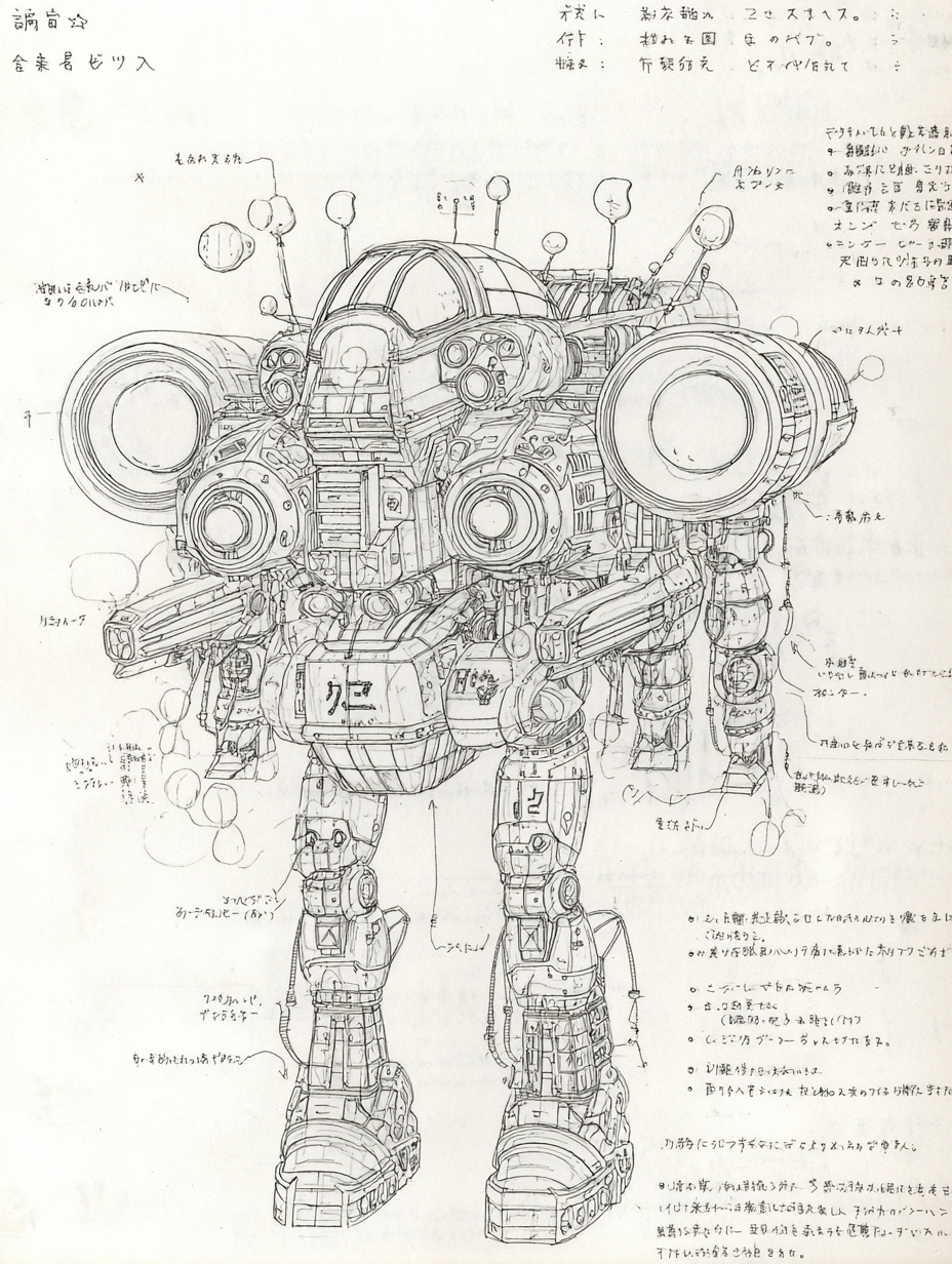 japanese anime style drawing of an extremely detai...
